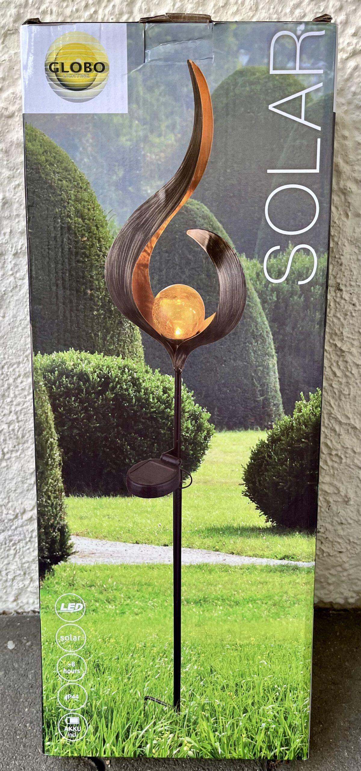 Globo Solar Lampe Neu